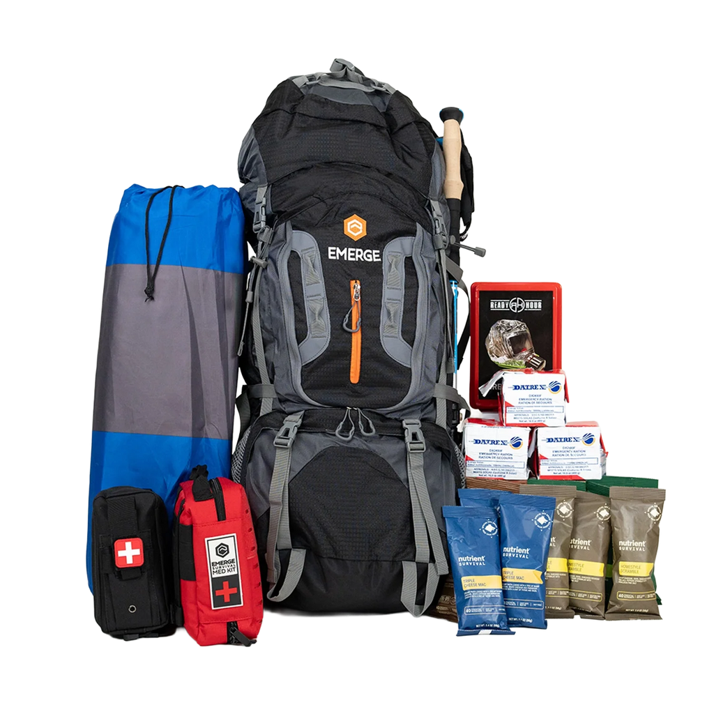 Emerge Evacuation Pro Bag, Long-Distance Survival for Extreme Conditions