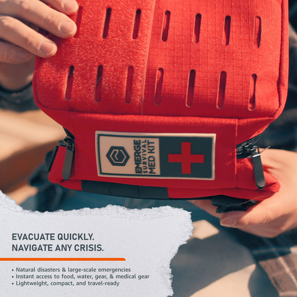 Emerge Evacuation Pro Bag, Long-Distance Survival for Extreme Conditions