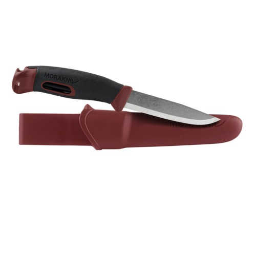 Morakniv Companion Spark, Stainless Bushcraft Knife with Built-In Firesteel