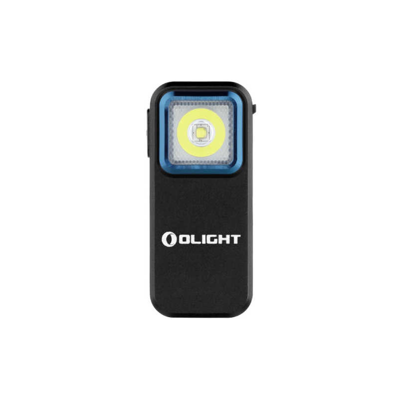 Olight Oclip Rechargeable Clip-On Flashlight, White and Red Modes